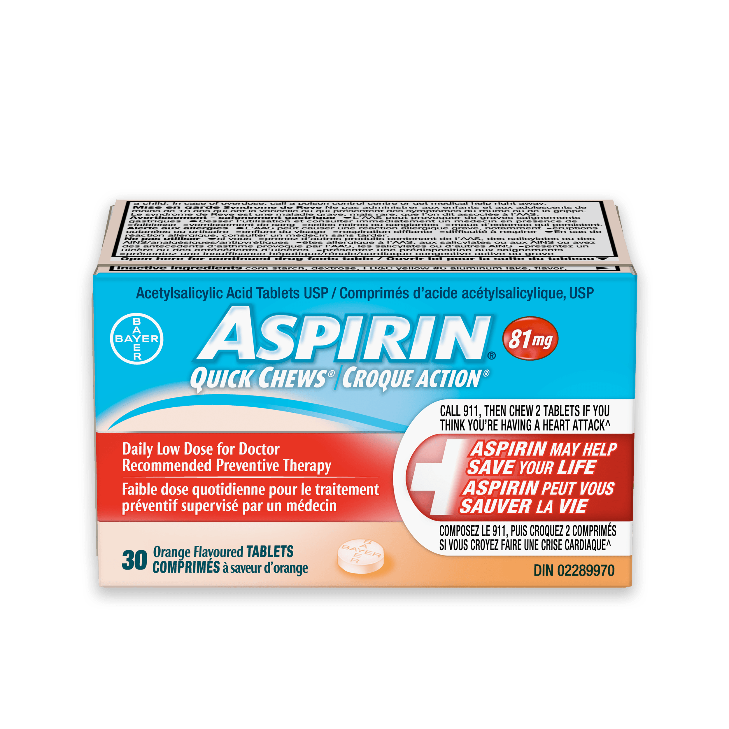 ASPIRIN 81mg QUICK CHEWS ASPIRIN Canada aspirin-81mg-quick-chews-aspirin-canada