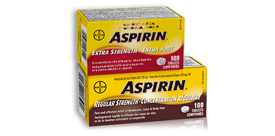 Aspirin products
